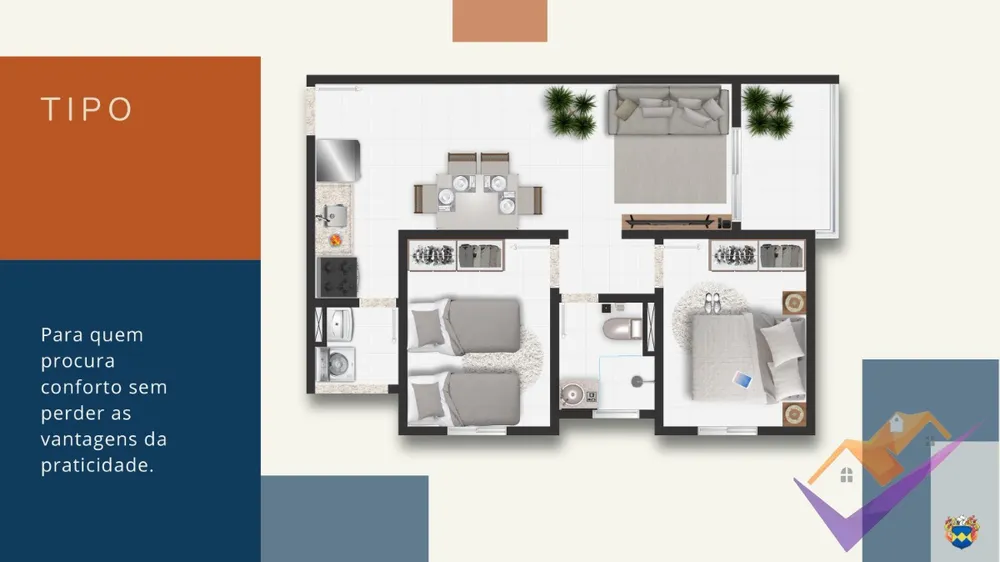 Apartamento, 2 quartos, 58 m² - Foto 7