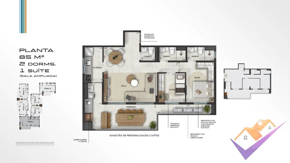 Apartamento, 2 quartos, 55 m² - Foto 15