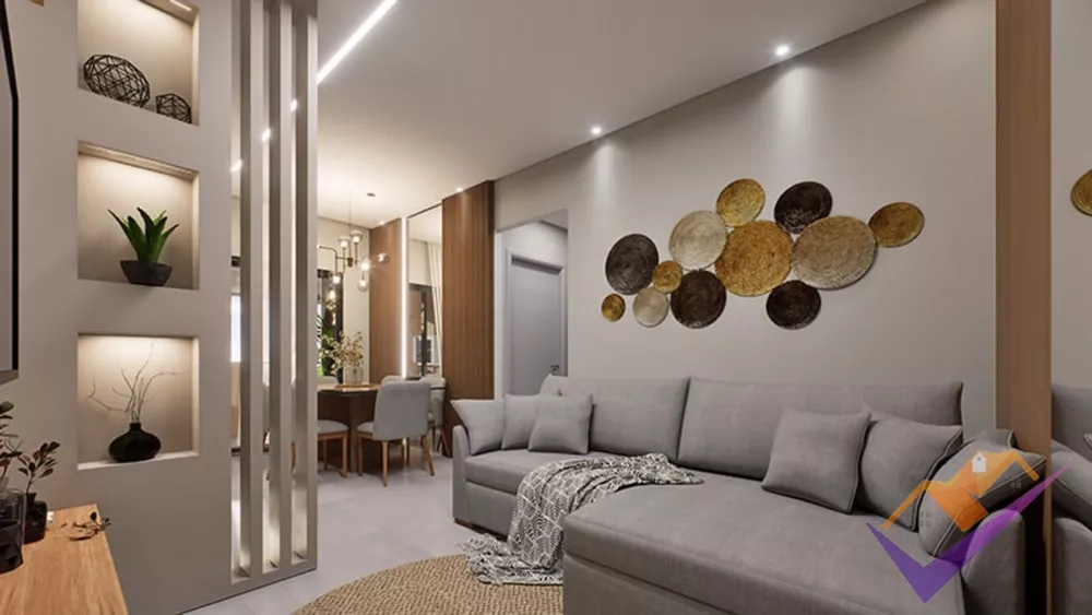 Apartamento, 2 quartos, 53 m² - Foto 2