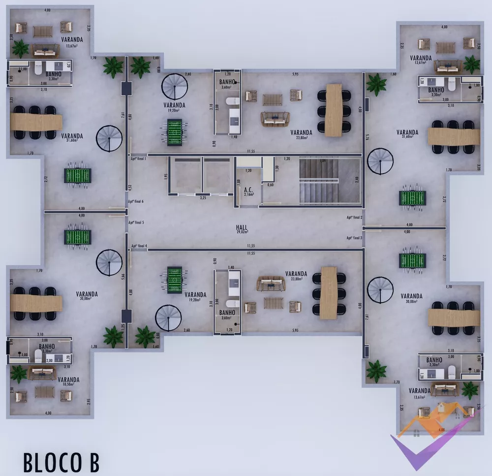 Apartamento, 2 quartos, 50 m² - Foto 16