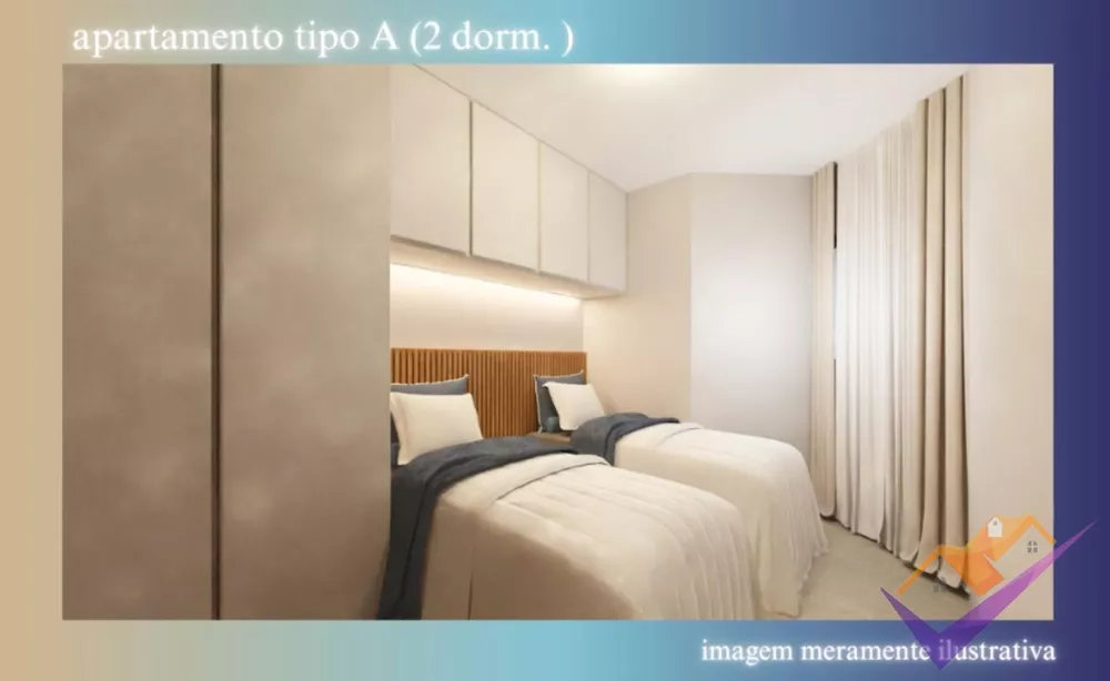 Casa de Condomínio, 2 quartos - Foto 1