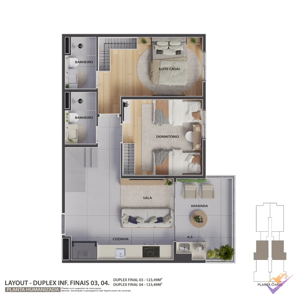 Apartamento, 2 quartos, 58 m² - Foto 9