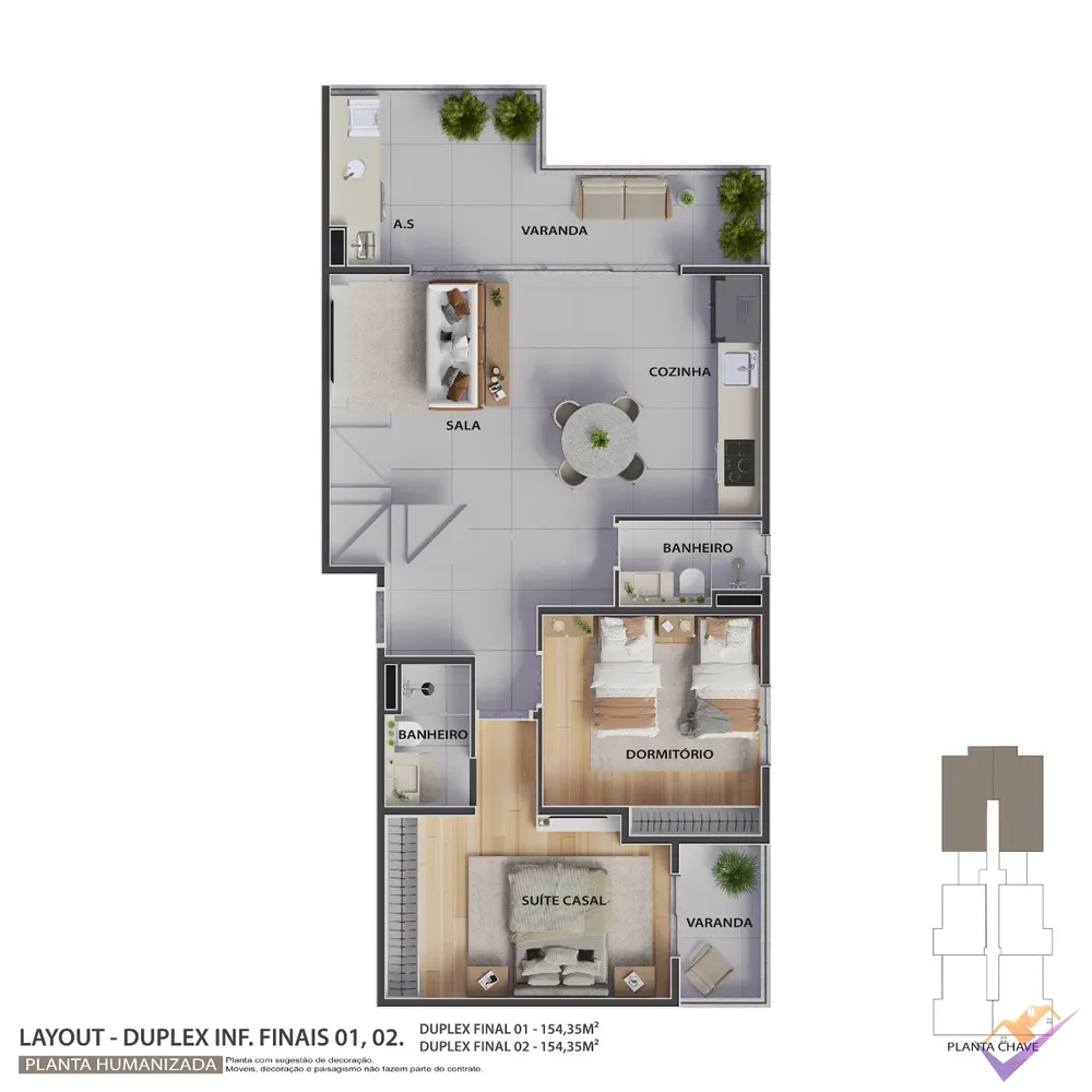 Apartamento, 2 quartos, 58 m² - Foto 10