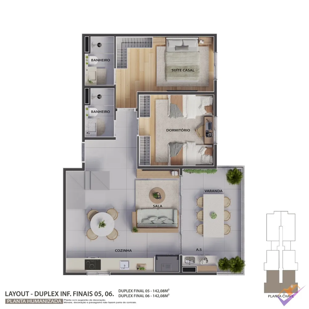 Apartamento, 2 quartos, 58 m² - Foto 8