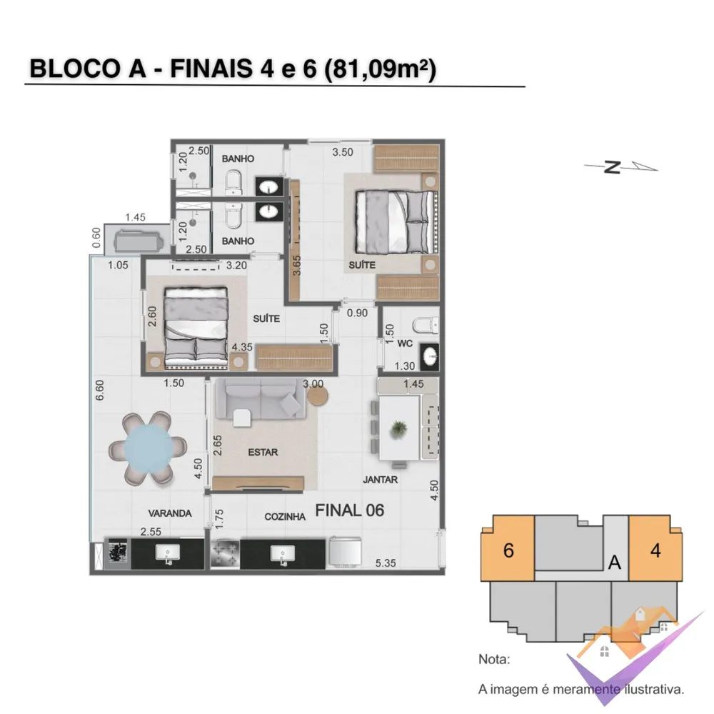 Apartamento, 2 quartos, 84 m² - Foto 16
