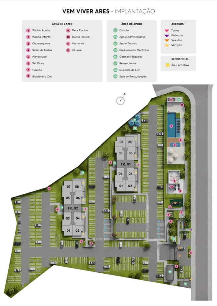 Apartamento, 2 quartos, 45 m² - Foto 12