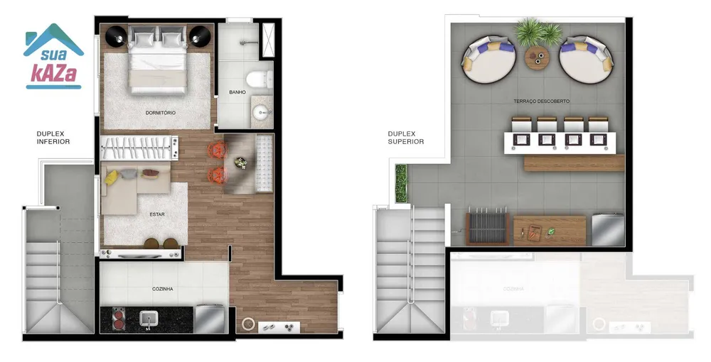 Apartamento, 1 quarto, 35 m² - Foto 12