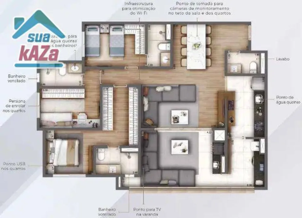 Apartamento, 3 quartos, 119 m² - Foto 15