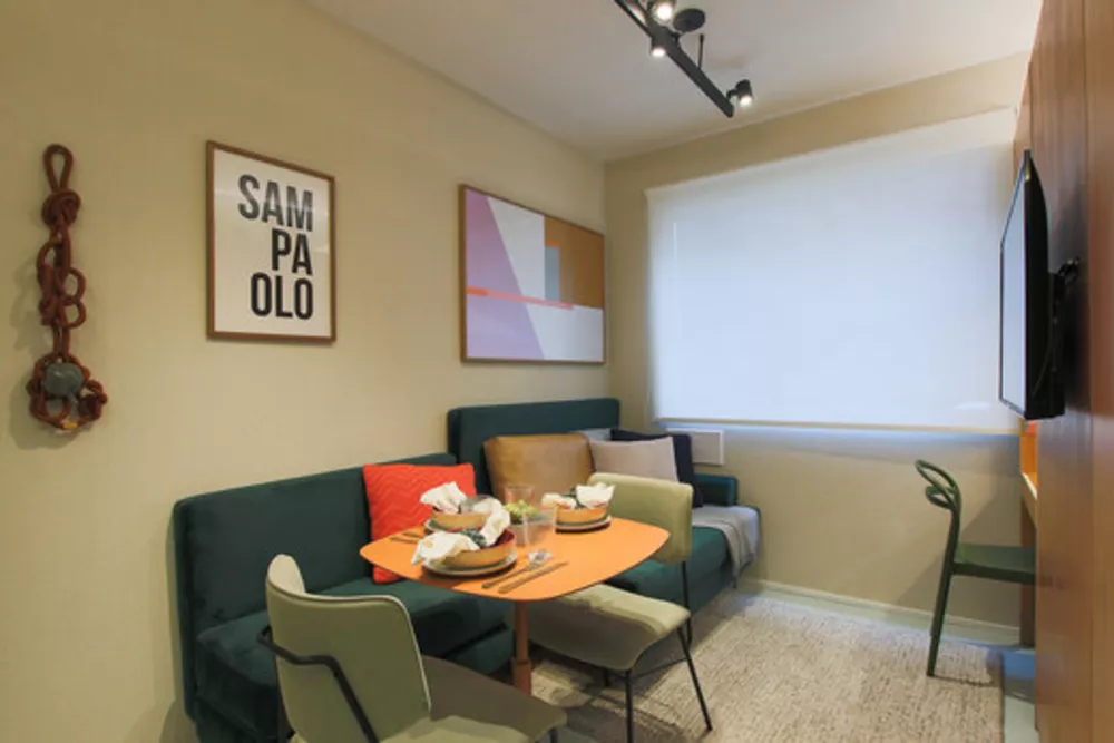 Apartamento à venda com 2 quartos, 34m² - Foto 3