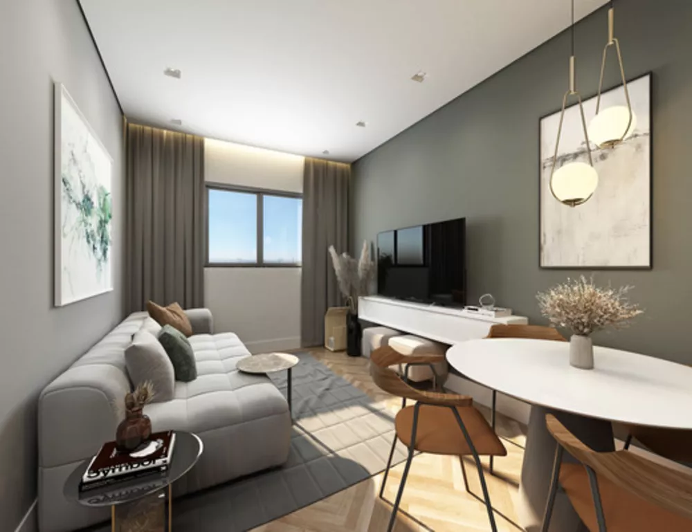 Apartamento à venda com 2 quartos, 42m² - Foto 3