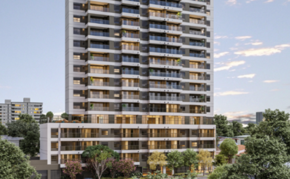 Apartamento à venda com 1 quarto, 38m² - Foto 1