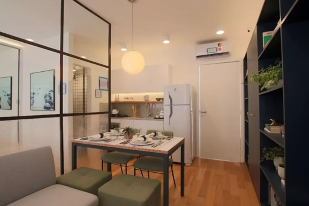 Apartamento à venda com 1 quarto, 33m² - Foto 4