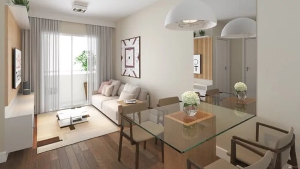 Apartamento à venda com 1 quarto, 43m² - Foto 3