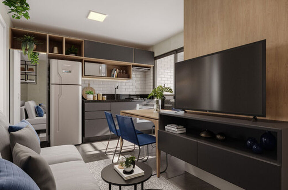 Apartamento, 2 quartos, 43 m² - Foto 3