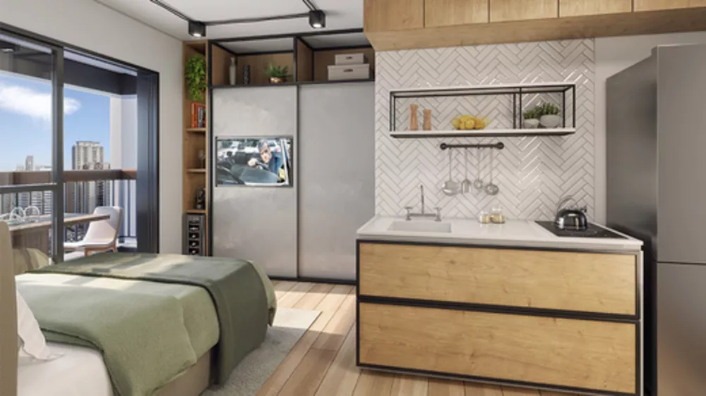 Apartamento, 2 quartos, 40 m² - Foto 4