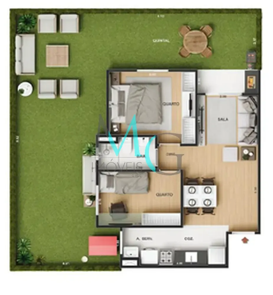 Apartamento, 2 quartos, 57 m² - Foto 30
