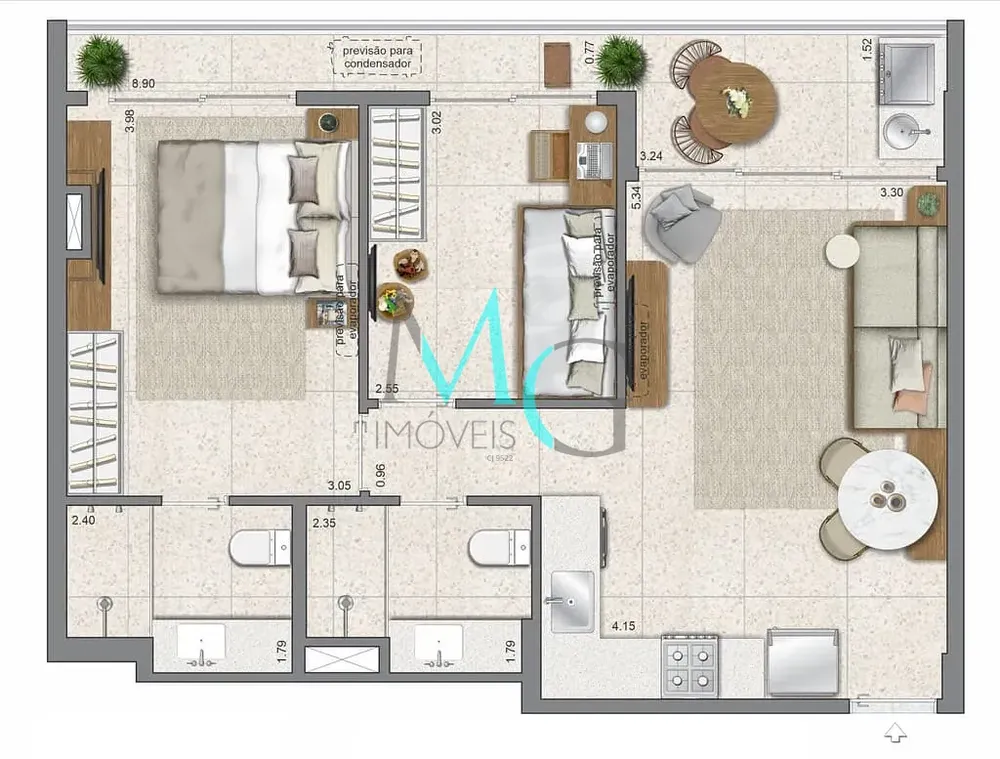 Apartamento, 1 quarto, 27 m² - Foto 5
