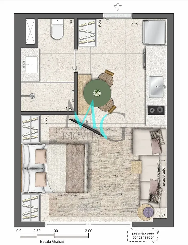 Apartamento, 1 quarto, 27 m² - Foto 30