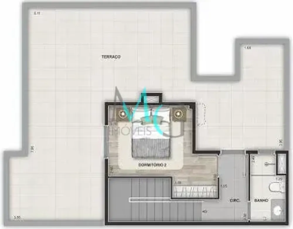 Cobertura, 3 quartos, 138 m² - Foto 18