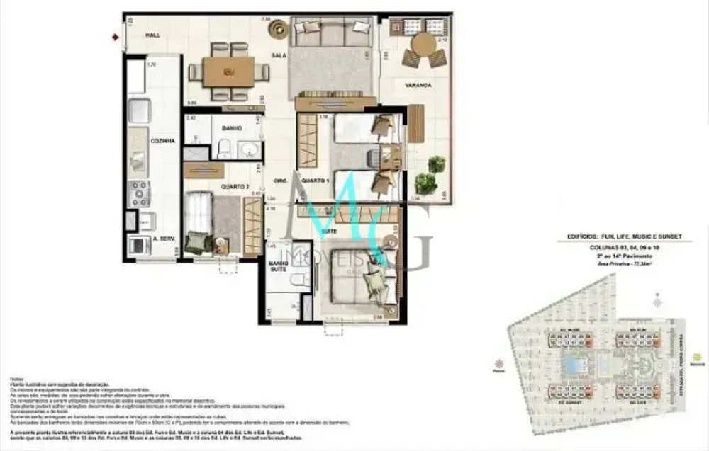 Cobertura, 3 quartos, 162 m² - Foto 32