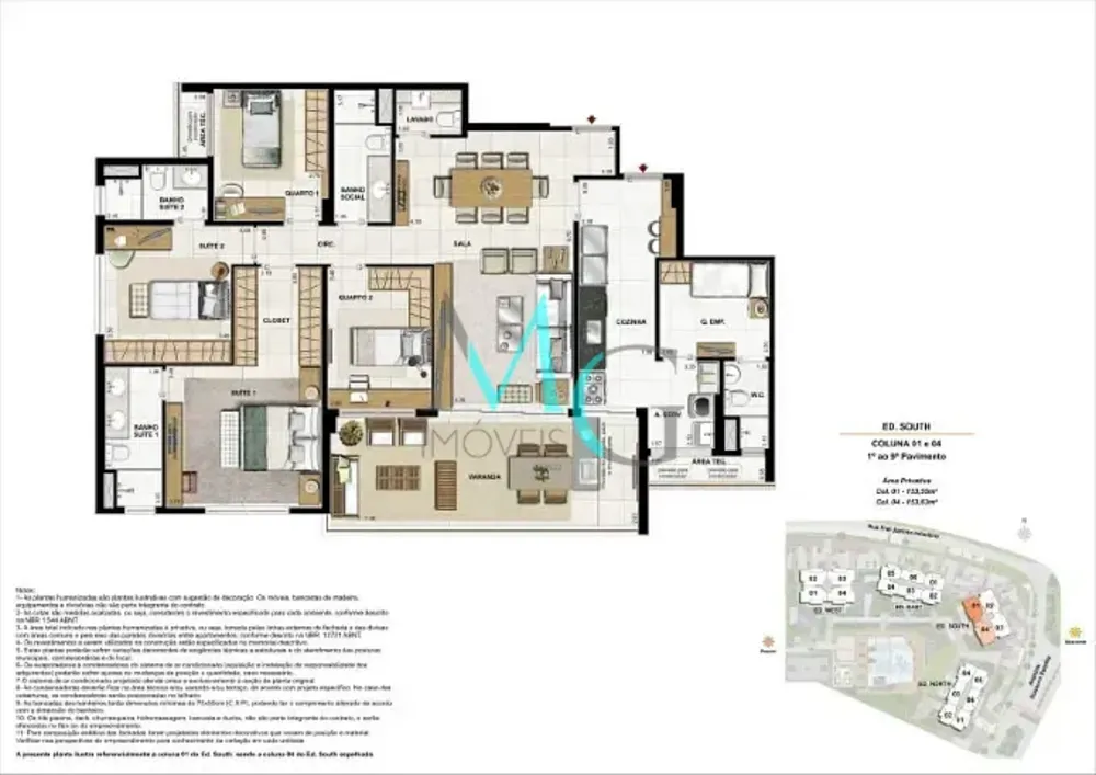 Apartamento, 3 quartos, 120 m² - Foto 35