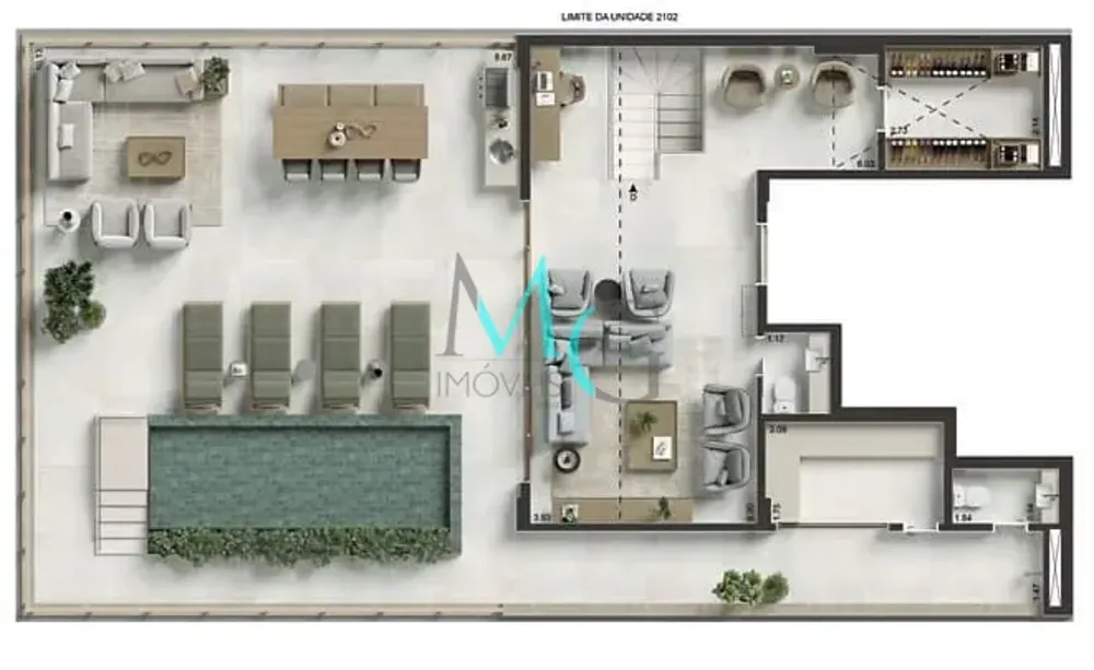 Apartamento, 3 quartos, 167 m² - Foto 23