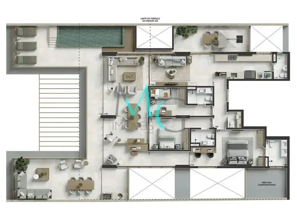 Apartamento, 3 quartos, 167 m² - Foto 16