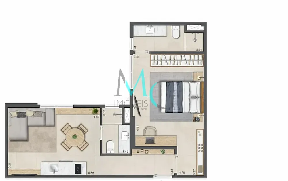 Apartamento, 2 quartos, 77 m² - Foto 20
