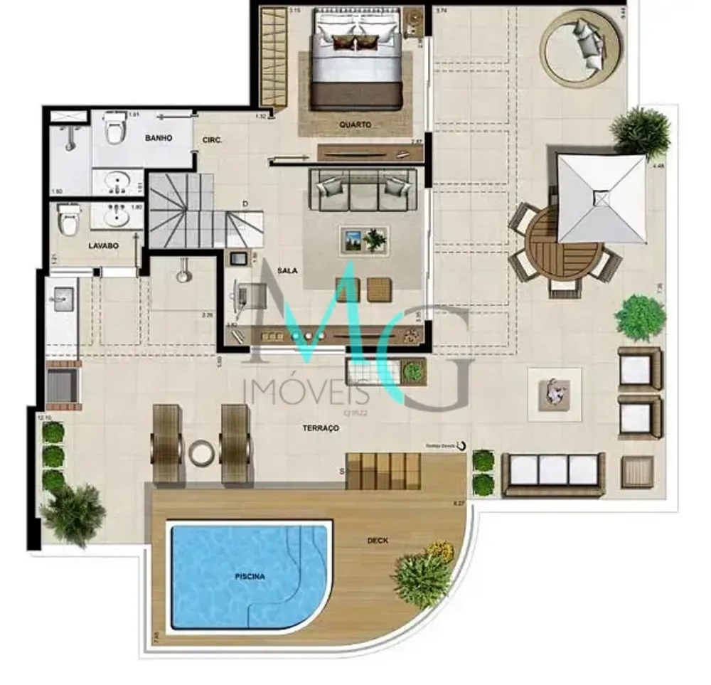 Apartamento, 3 quartos, 115 m² - Foto 36