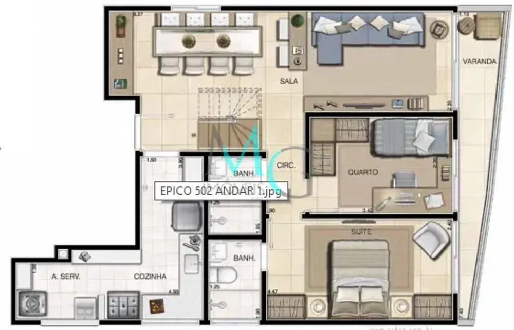 Cobertura, 2 quartos, 145 m² - Foto 30