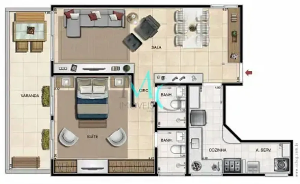 Cobertura, 2 quartos, 145 m² - Foto 35