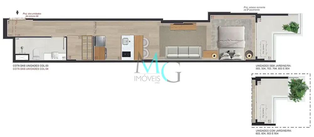 Apartamento, 1 quarto, 43 m² - Foto 17