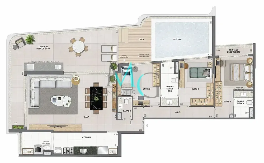 Apartamento, 2 quartos, 87 m² - Foto 55