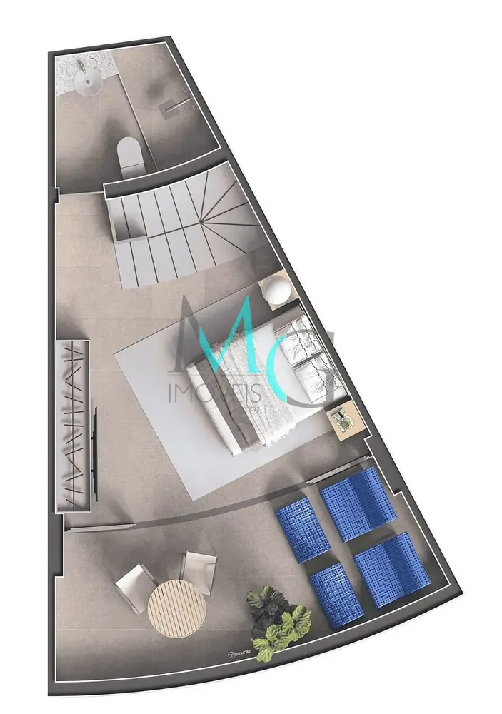 Cobertura, 1 quarto, 80 m² - Foto 74