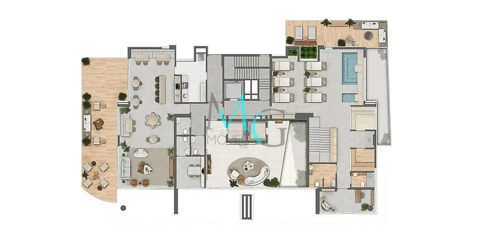 Apartamento, 4 quartos, 231 m² - Foto 55