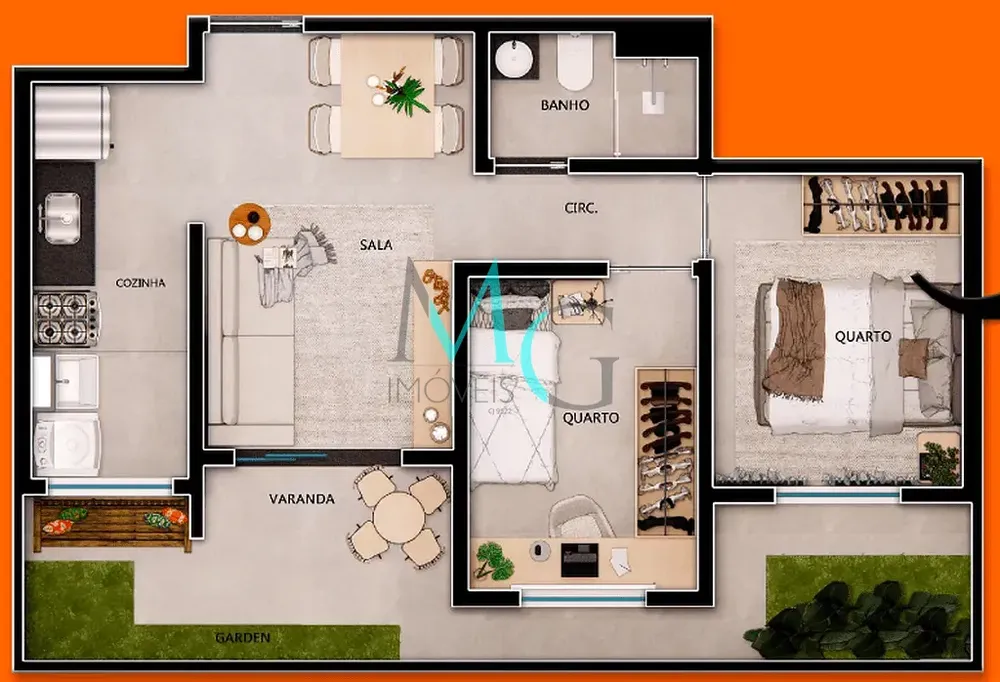Apartamento, 2 quartos, 42 m² - Foto 11