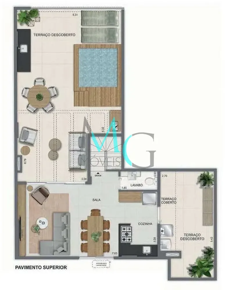 Apartamento, 2 quartos, 70 m² - Foto 45