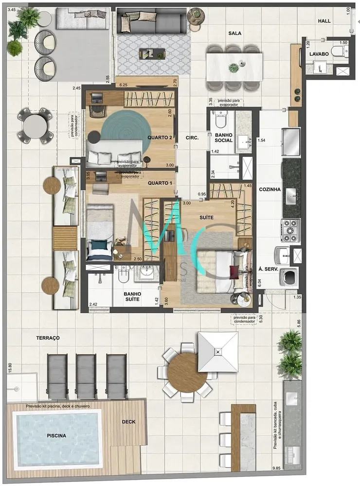 Apartamento, 3 quartos, 89 m² - Foto 36