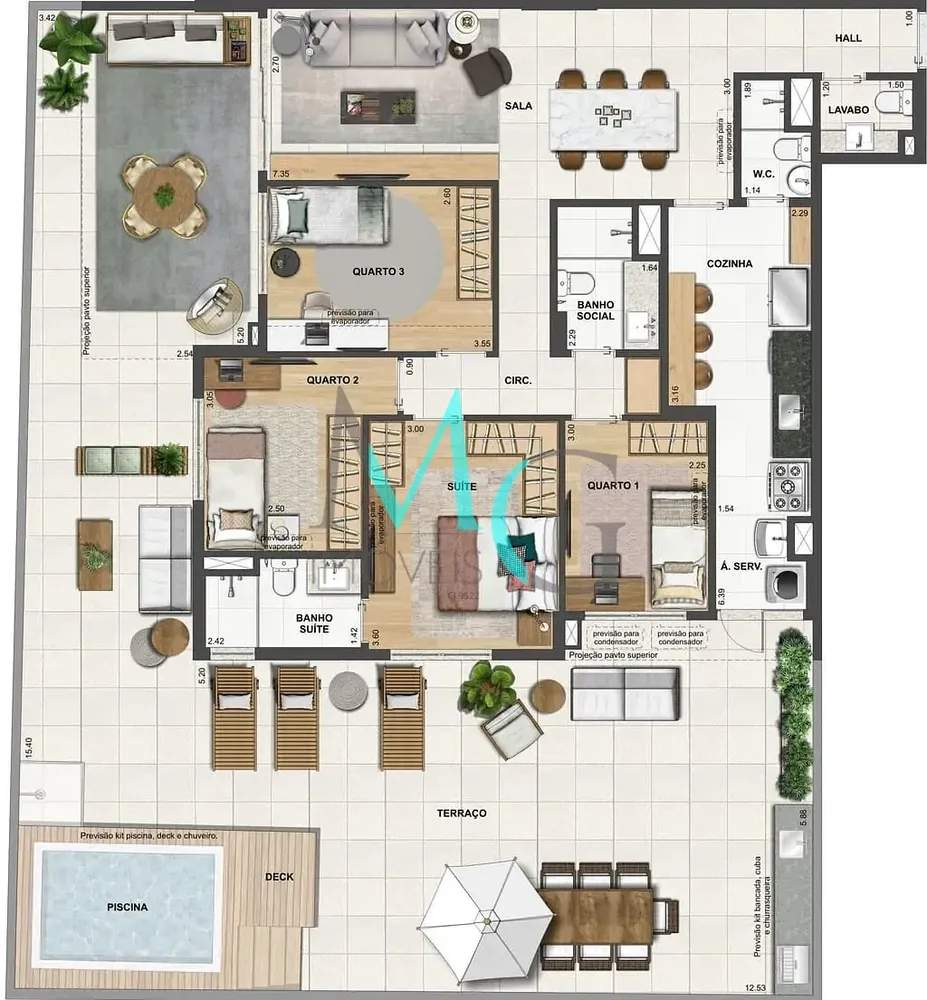 Apartamento, 3 quartos, 89 m² - Foto 30