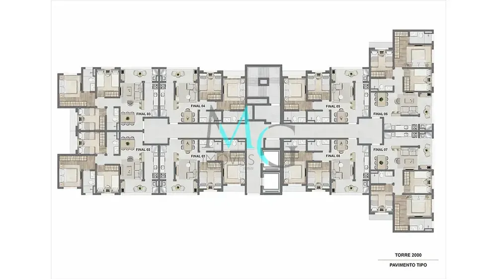 Apartamento, 3 quartos, 74 m² - Foto 33