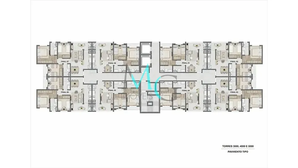 Apartamento, 3 quartos, 74 m² - Foto 34
