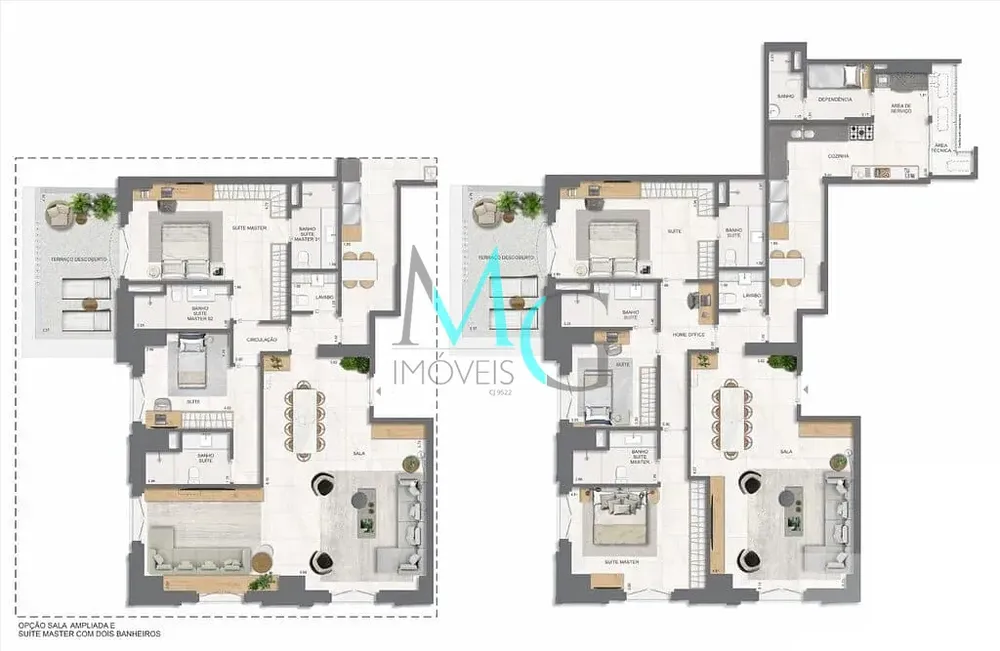Apartamento, 4 quartos, 211 m² - Foto 107