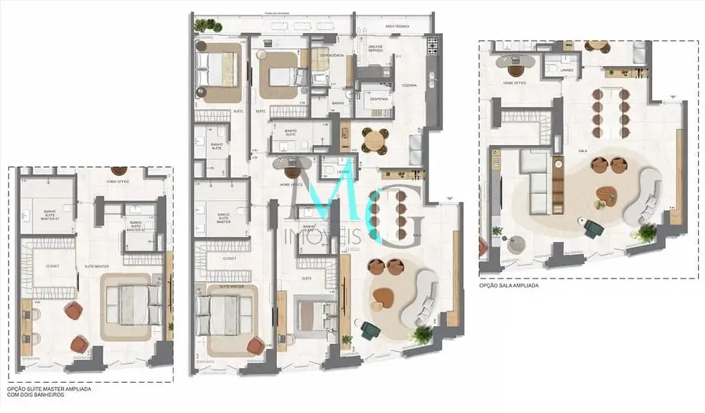 Apartamento, 4 quartos, 211 m² - Foto 94