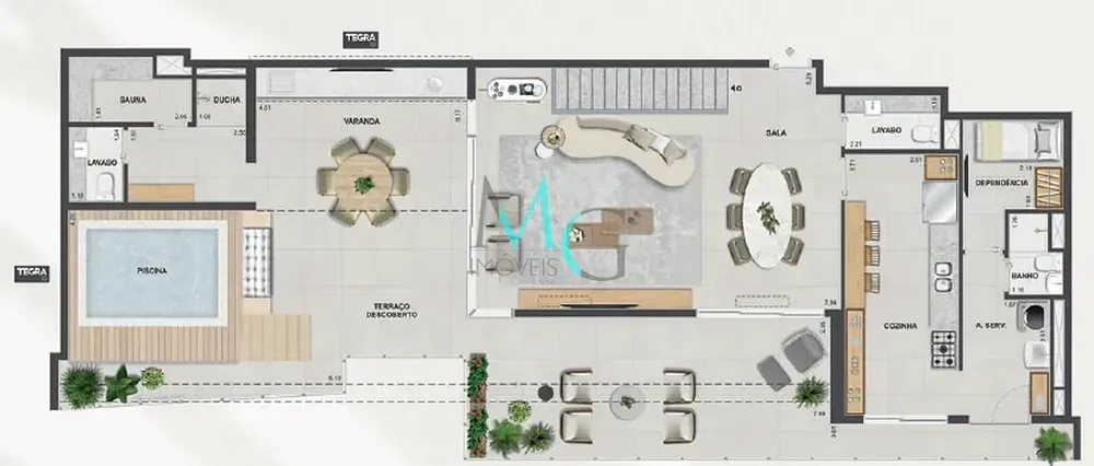 Cobertura, 4 quartos, 321 m² - Foto 64