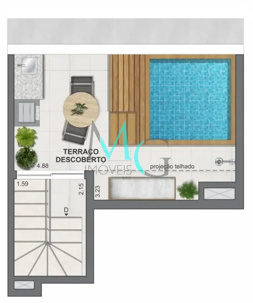 Apartamento, 1 quarto, 39 m² - Foto 29