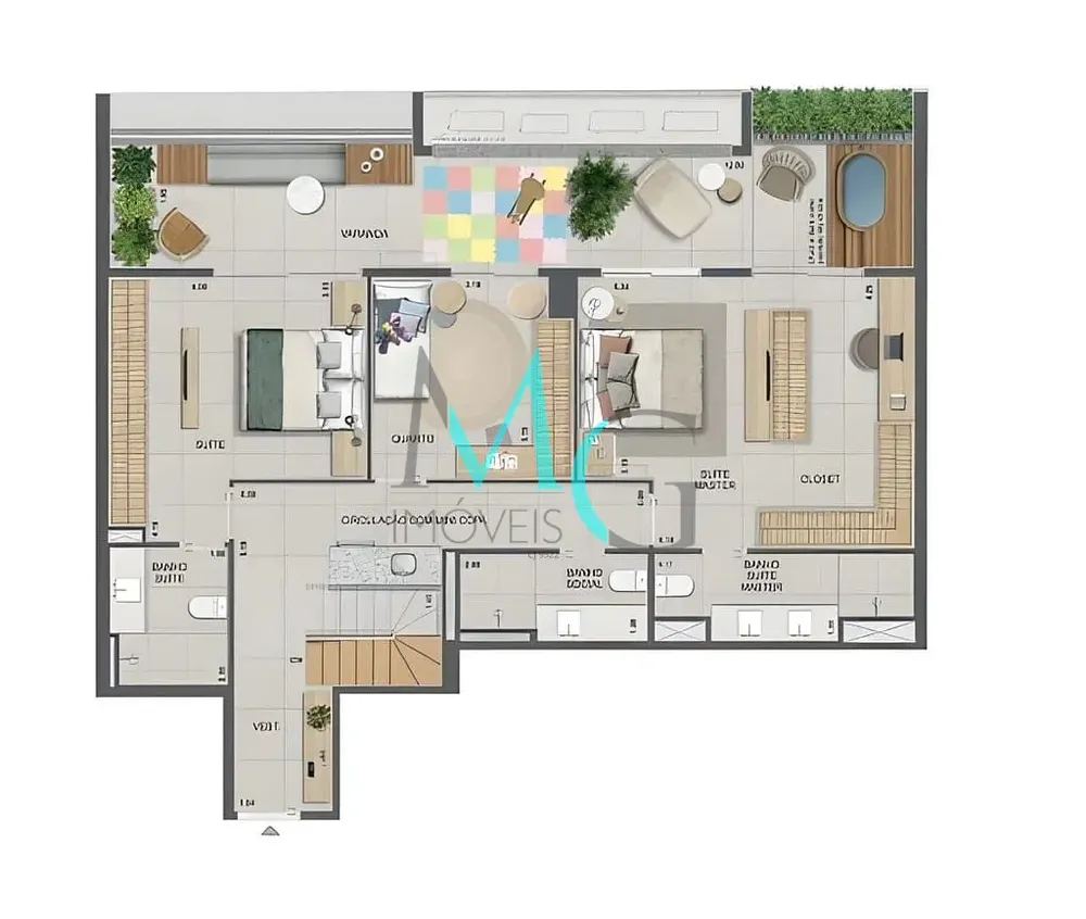 Cobertura, 3 quartos, 250 m² - Foto 20