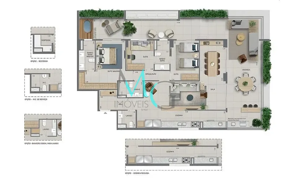 Cobertura, 3 quartos, 250 m² - Foto 52