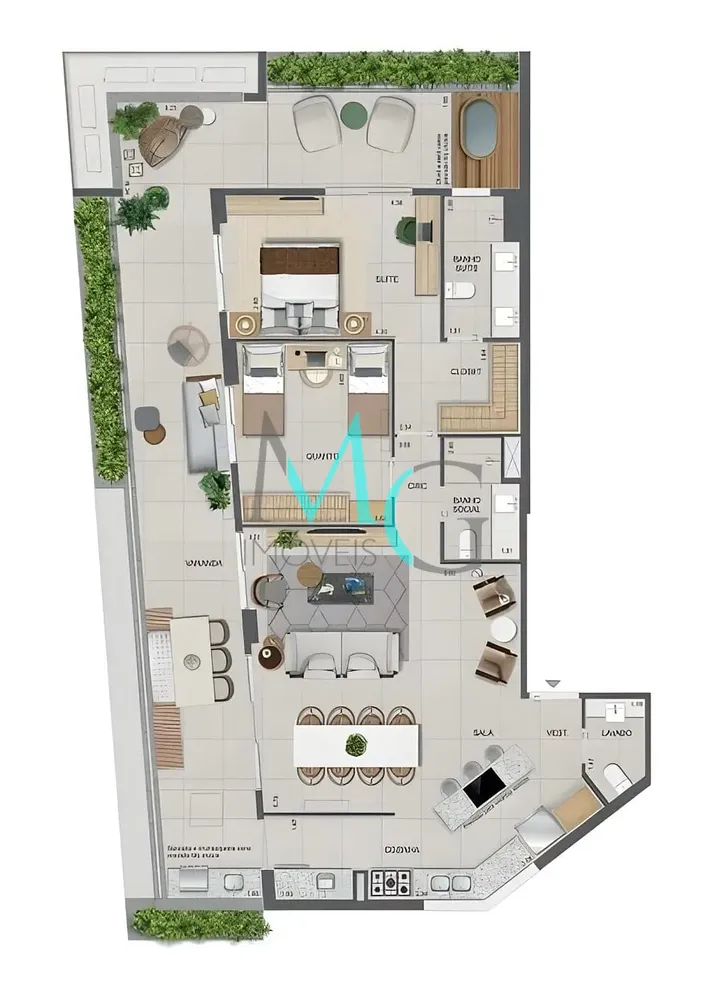 Cobertura, 3 quartos, 250 m² - Foto 57
