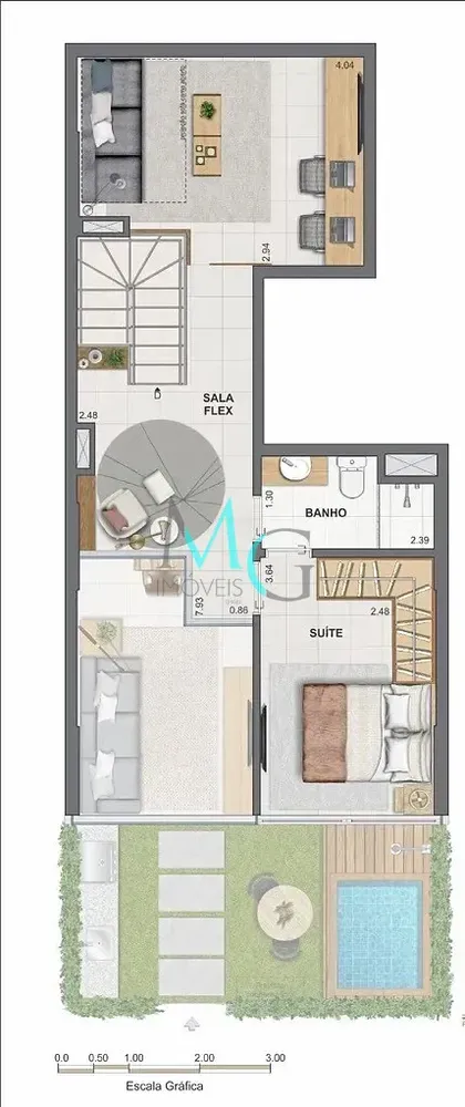 Apartamento, 2 quartos, 50 m² - Foto 47