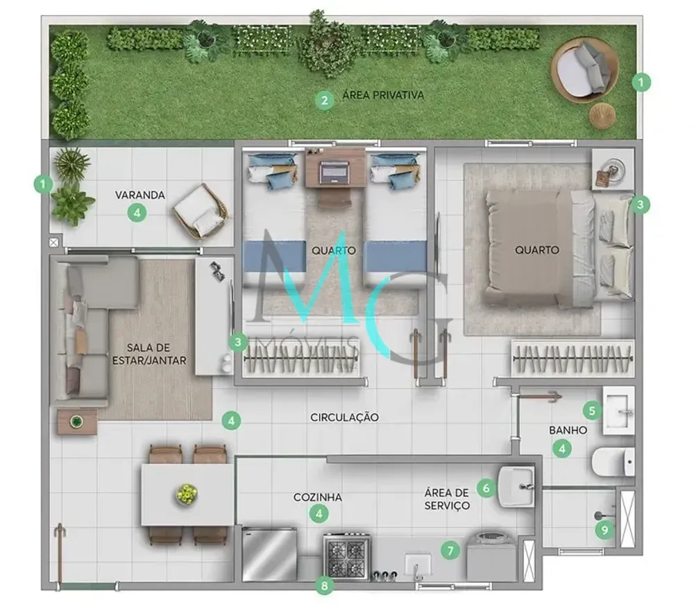 Apartamento, 2 quartos, 41 m² - Foto 16